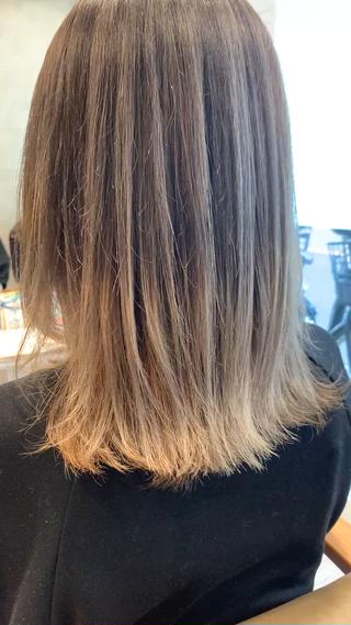 ミディアム カラー オーナースタイリスト 宗正淳志のヘアスタイル