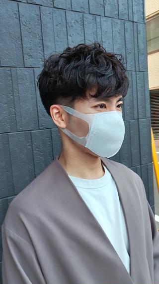 メンズ パーマ GO TODAY  SHINのヘアスタイル