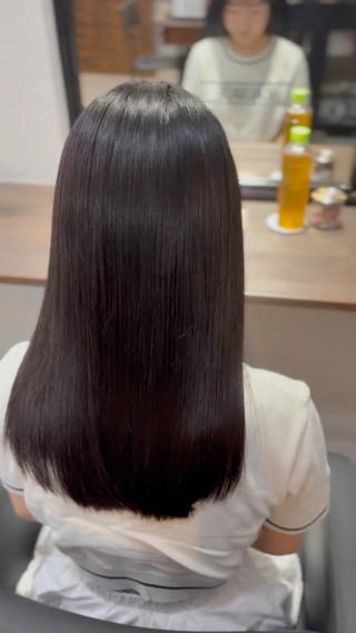 ミディアム ゆーき/髪質改善 .カラーモデル🫧のヘアスタイル