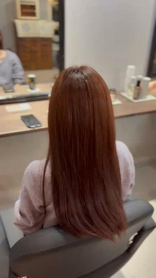 セミロング カラー ゆーき/髪質改善 .カラーモデル🫧のヘアスタイル