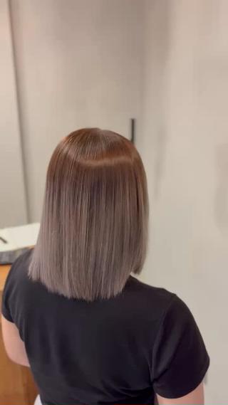 ミディアム ゆーき/髪質改善 .カラーモデル🫧のヘアスタイル