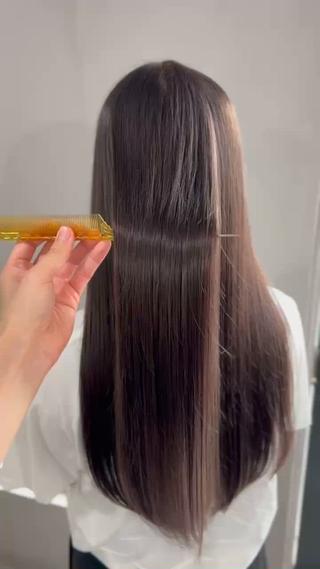 セミロング カラー ゆーき/髪質改善 .カラーモデル🫧のヘアスタイル