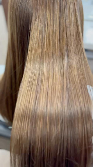 水素トリートメントでブリーチ毛でもツヤツヤになります