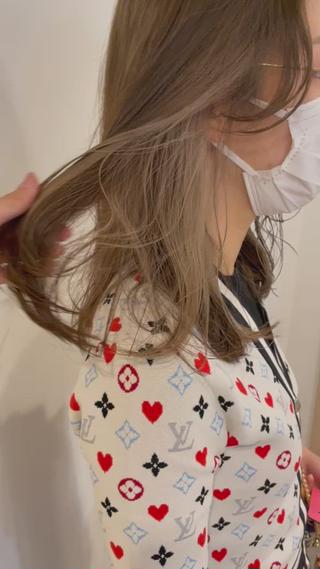 #イヤリングカラー

bleach２回しています。 