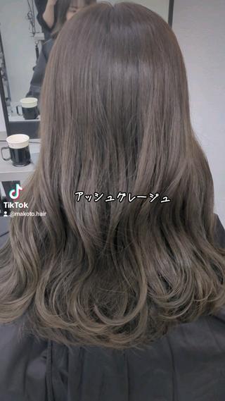 セミロング カラー 髪質改善/韓国メンズ カット&パーマ 猿川のヘアスタイル