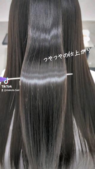 カラー セミロング 髪質改善/韓国メンズ カット&パーマ 猿川のヘアスタイル