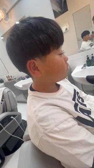 キッズ 杉山 友哉のヘアスタイル