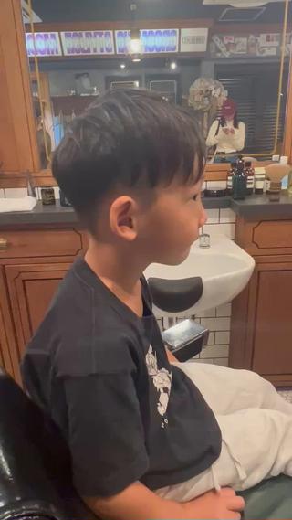 キッズ 杉山 友哉のヘアスタイル