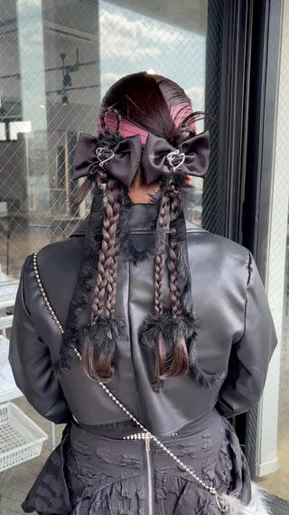 ヘアアレンジ 💫miyu💫デザ インカラー/アレンジのヘアスタイル