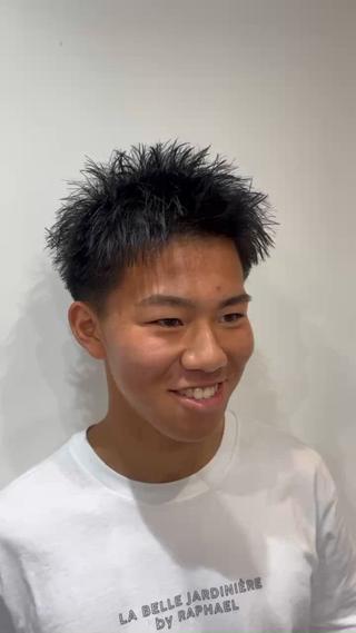 ショート 🔥メンズ特化美容師 💥小倉大和💥のヘアスタイル