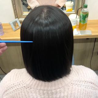 縮毛矯正ボブ