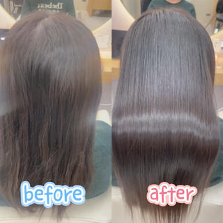 髪質改善／縮毛矯正／20代／艶髪／ 
