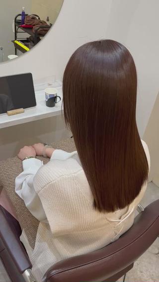 セミロング カラー 【髪質改善 艶髪】 布川 莉穂のヘアスタイル