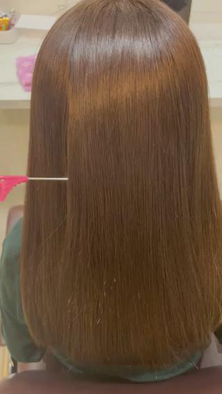 セミロング 【髪質改善 艶髪】 布川 莉穂のヘアスタイル