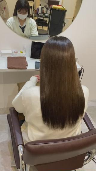 ロング 【髪質改善 艶髪】 布川 莉穂のヘアスタイル