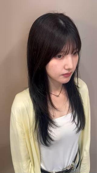 セミロング レイヤー/韓国/艶髪 /タカマサのヘアスタイル