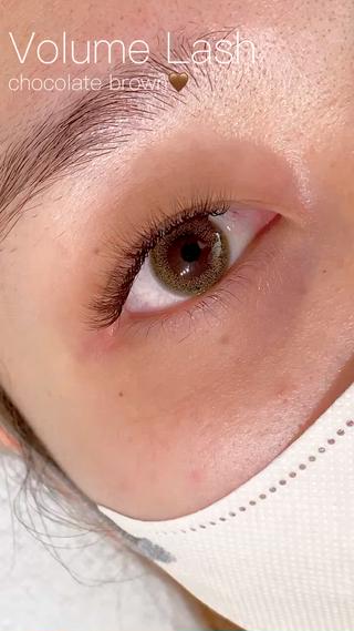 ボリュームラッシュつけ放題+カラーオプション 