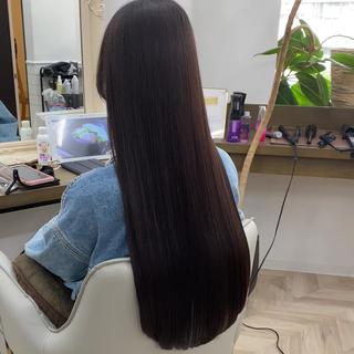 髪質改善ケアで柔らかな艶感を 