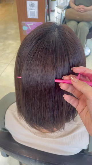 ミディアム 下村 和香奈のヘアスタイル