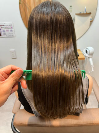 ロング パーマ、髪質改善 川崎祐介のヘアスタイル