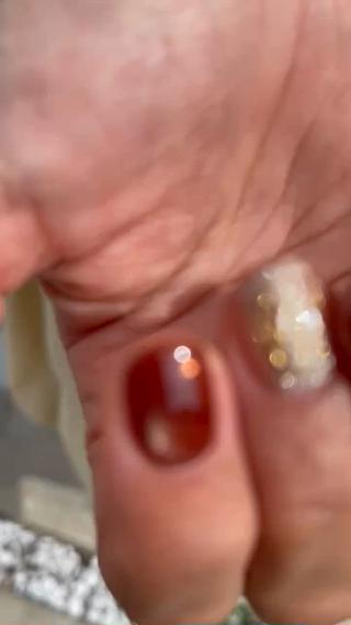 マグネット×ミラー×金箔 