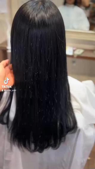 ロング エクステ/カラー 髪質改善/トミタのヘアスタイル