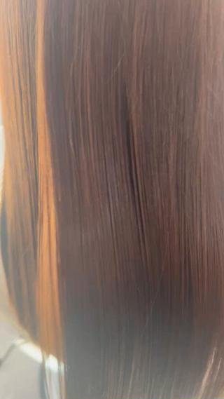 髪質改善トリートメントはサラサラ仕上がり、しっとり仕上がりとお選び頂けますこちらはサラサラ仕上がり