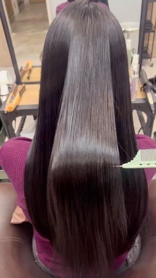 ロング 柔め透明感血色カラー 暖色/レイヤー/ゆいのヘアスタイル