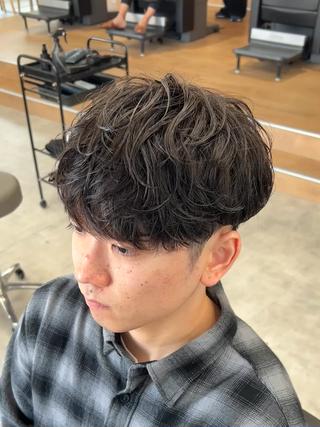 新潟　シャドウパーマ　スパイラルパーマ　無造作パーマ 