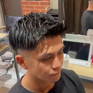 ショート メンズ 梅田/メンズ専門 ／加地光尊のヘアスタイル