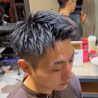 ショート メンズ 梅田/メンズ専門 ／加地光尊のヘアスタイル
