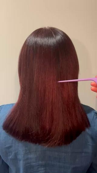 ブリーチ履歴あり
オイルストレート‬‪ 