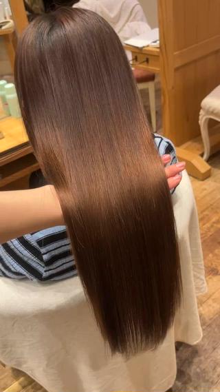 ロング パーマ／似合わせヘア 嶋 彩芽のヘアスタイル