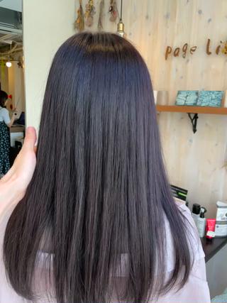 ラベンダーグレージュ
艶々で、女性も憧れる美髪になれます 