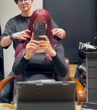 ロング 【20代ダメージ毛に 髪質改善】のヘアスタイル