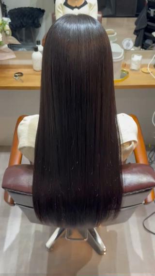 ロング 【20代ダメージ毛に 髪質改善】のヘアスタイル