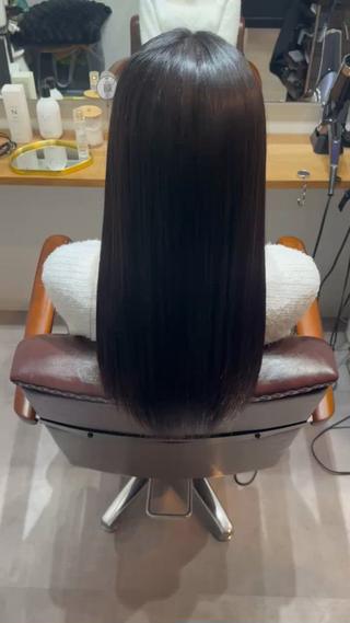 ロング 【20代ダメージ毛に 髪質改善】のヘアスタイル