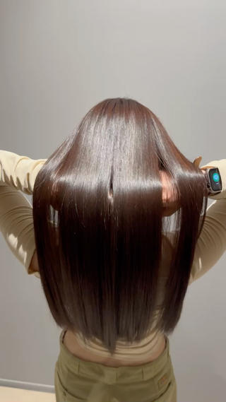 ロング 【20代ダメージ毛に 髪質改善】のヘアスタイル