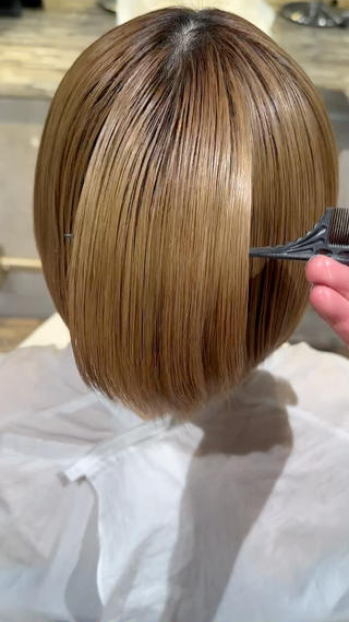 ブリーチ毛でも通い続ければこんなに艶髪にもなれる！？ 