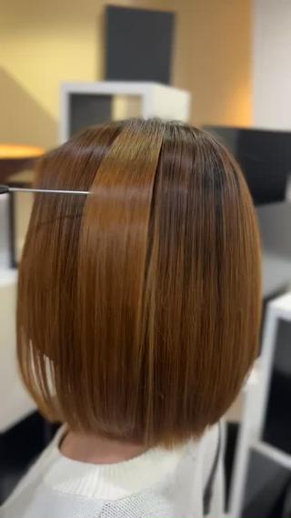 髪質改善ストレートでツヤツヤ髪叶います️ 