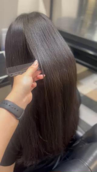 ロング 疋田 玲央のヘアスタイル