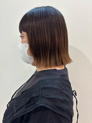 ミディアム ネモト ユイ / fit standのヘアスタイル