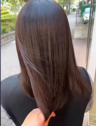 縮毛矯正で毎日扱いやすい髪に… 