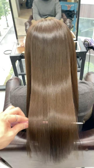 ロング 韓国/ワンホンヘア 髪質改善/MaCoのヘアスタイル