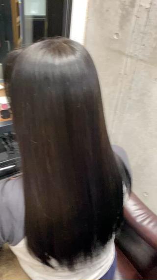 ロング 韓国/ワンホンヘア 髪質改善/MaCoのヘアスタイル