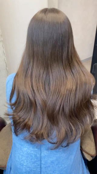 ロング カラー 韓国/ワンホンヘア 髪質改善/MaCoのヘアスタイル
