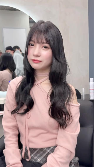 ロング 韓国/ワンホンヘア 髪質改善/MaCoのヘアスタイル