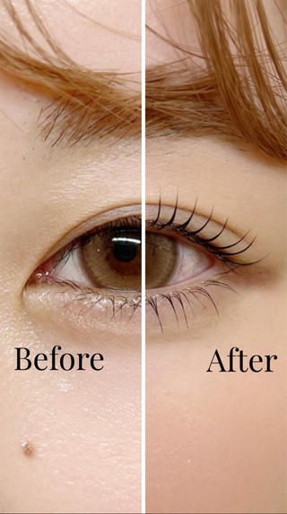 上下パーマで目の大きさ1.5倍！


上　パリジェンヌラッシュリフト
下　まつ毛パーマ

韓国風束感仕上げてぱっちり 