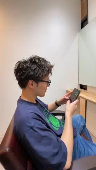 ピンパーマ
パーマ
メンズパーマ
ボックスショート 