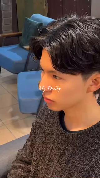 ショート パーマ メンズ すげさやか ✨メンズカットパーマのヘアスタイル